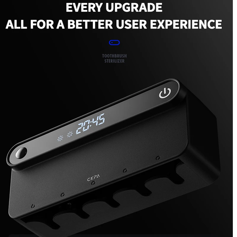 Практичная ультрафиолетовая стерилизация, дезинфекция зубной щетки, электрическая зубная щетка с дезинфицирующим средством, стерилизатор зубной щетки