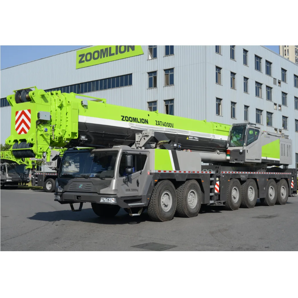 Zoomlion 400 Tons Good Performance All Terrain Crane Zat4000v Heavy Lifting Truck Crane for Sale