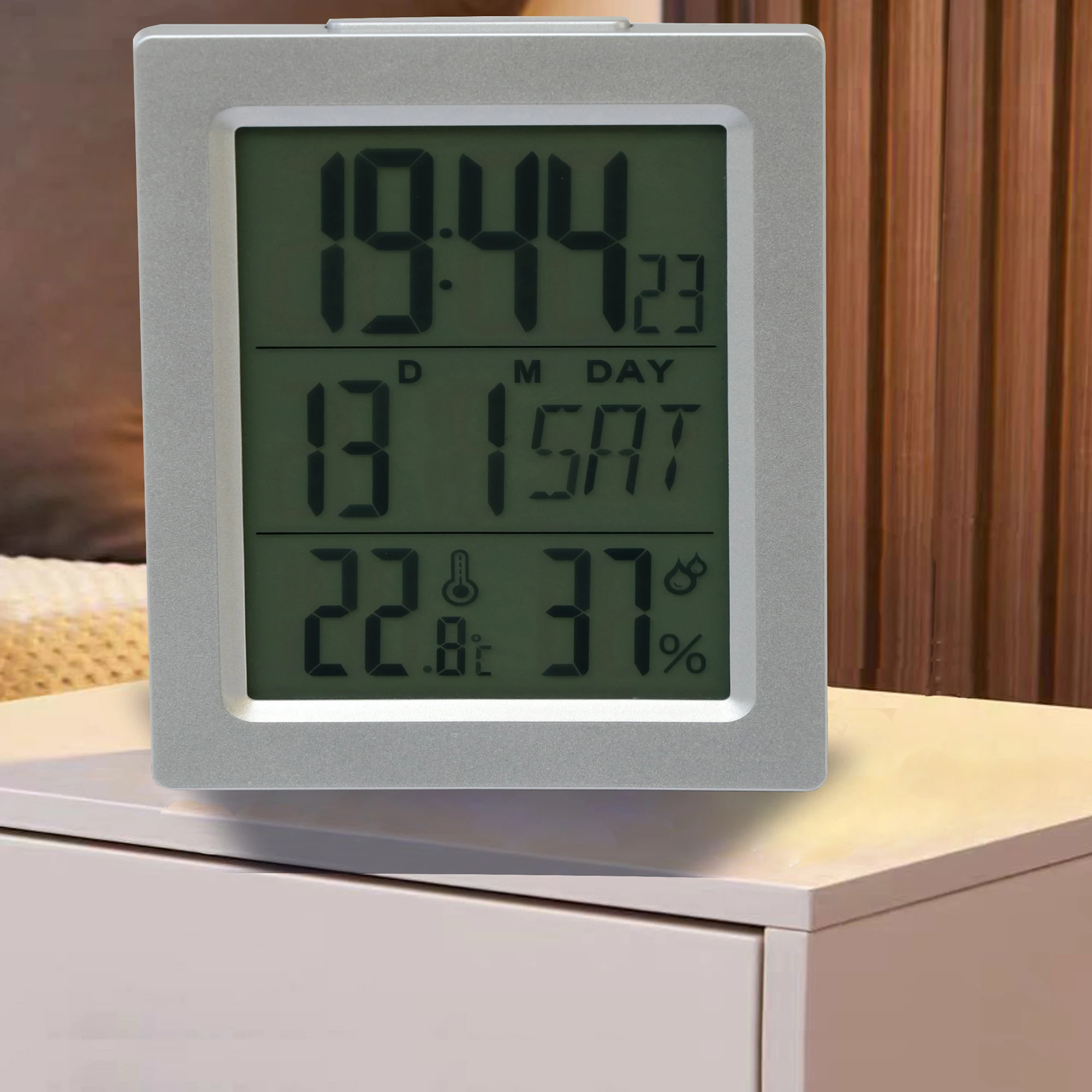 Simple Home Electronic Table Clock Can Be Customized Color With ...