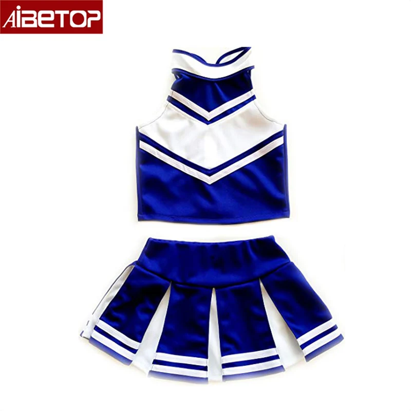 Ibetop Custom Girls Sexy Ab Rhinestones Cheerleader Costume Cheerleading Uniforms Buy 0846