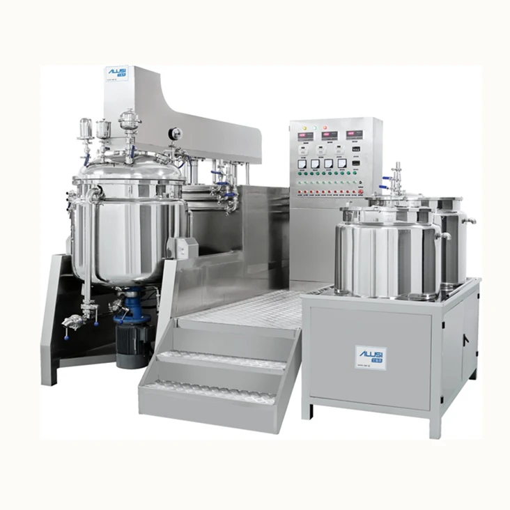 Mayonnaise Vacuum Homogenizing Emulsifying Mixer Industrial Small Mayonnaise Making Machine