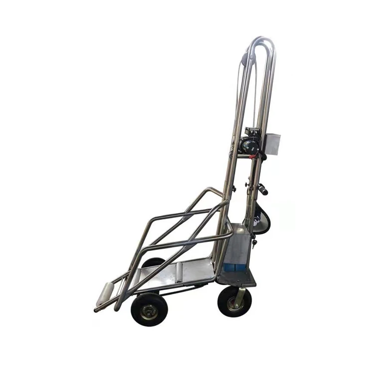 Automatic Farm Carrying Machine Pig Trailer/electric Four-wheel Dead Pig Cart for Livestock Disposal Carts