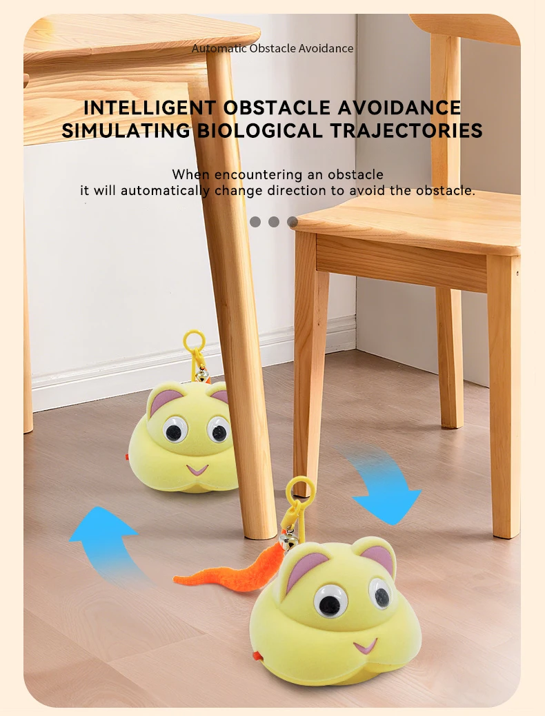 New Mouse-shaped Electric Cat Toy USB Charging Feature to Relieve Pets' Boredom Cat Toy Pet Products factory