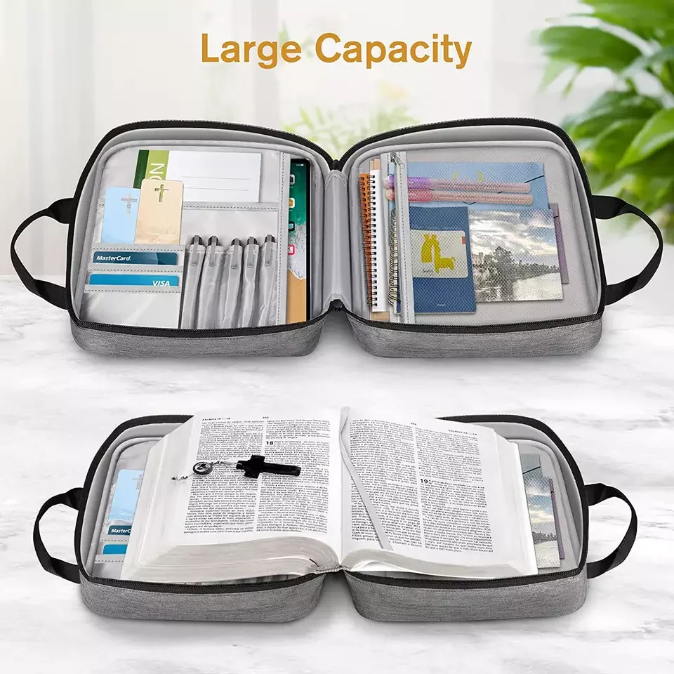 Oem Odm Multifunctional Large Bible Cover Easy Carrying Book Case