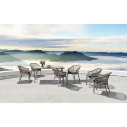 Современный дизайн уличные обеденные столы и стулья для