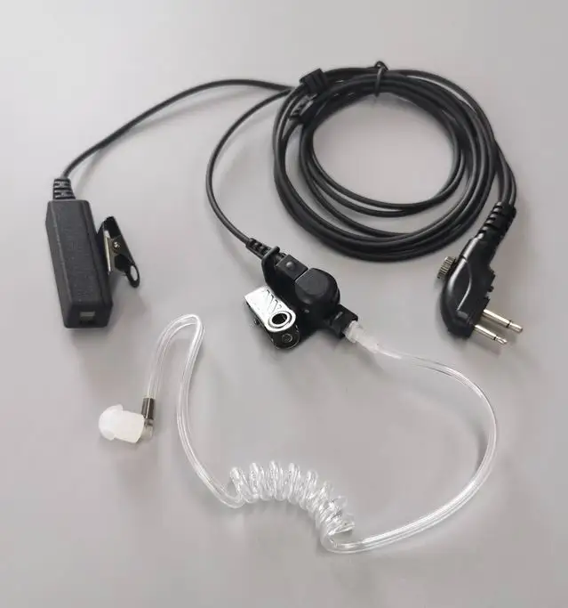 Mariosourcing Surveillance Kits For Hyteratc700 Tc780,Two Way Radio Earpiece Air-Tube Hyteraearpieces,Two Accessories