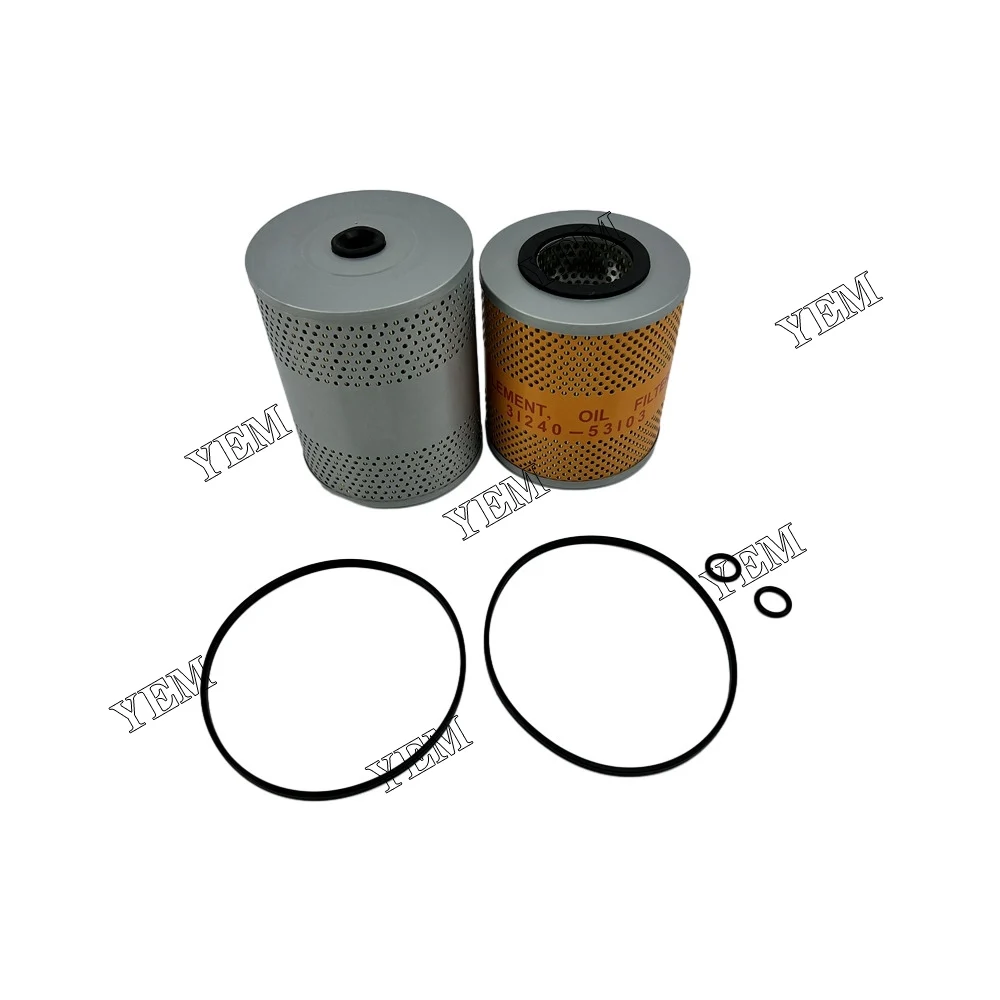 Quality Parts 6D24 Oil Filter ME064356 31240-53103 for Mitsubishi Engine. 5