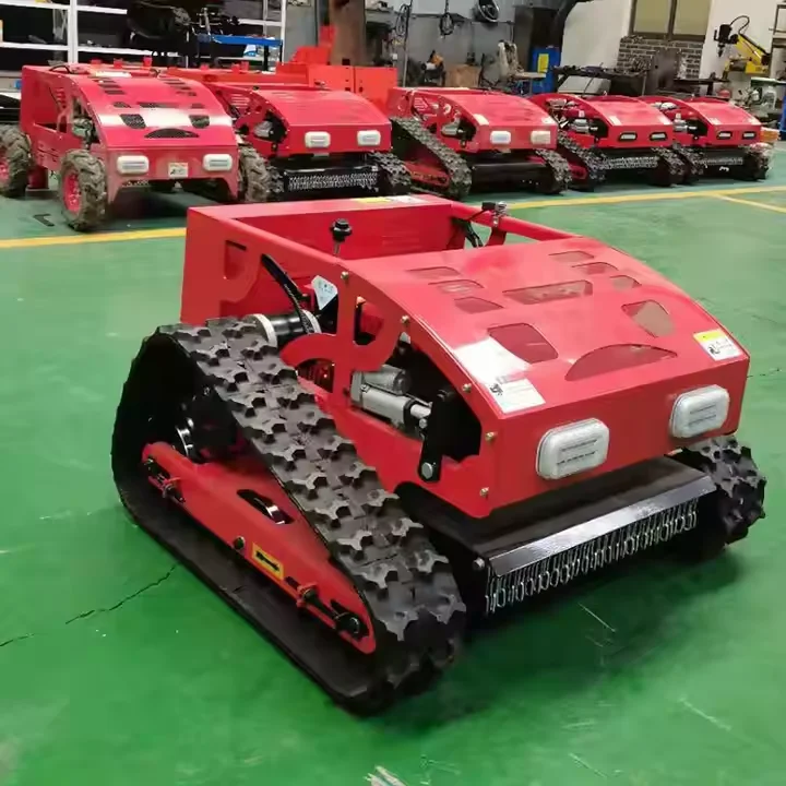 Китайская популярная Автоматическая электрическая Электрическая аккумуляторная бензиновая машина для резки травы с дистанционным управлением газонокосилка продажи