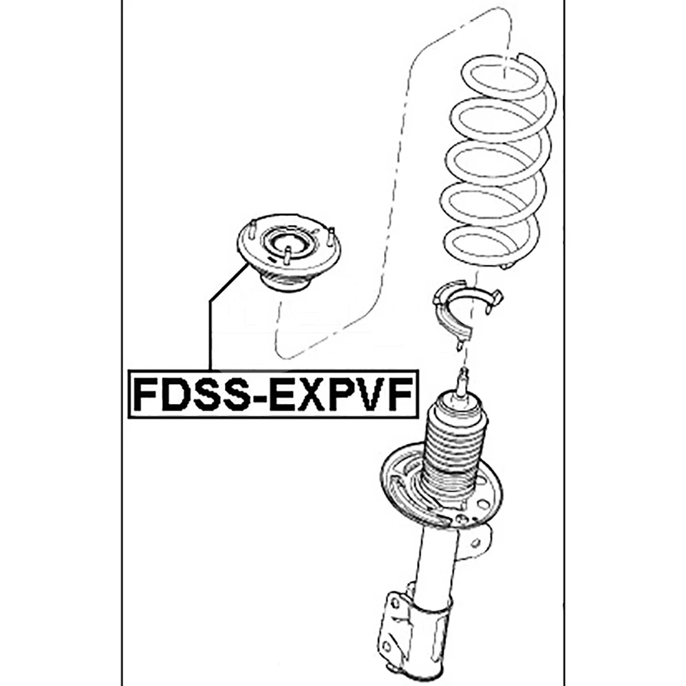 BB5Z18183A AD1084 Suspension Part Shock Absorber Strut Mount for Ford ... — 5