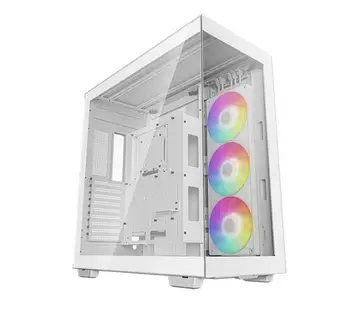 Full Tower CH780 WH DEEP COOL Dual Side Glass View preassemble 420mm argb High heat dissipation for gaming case PC case