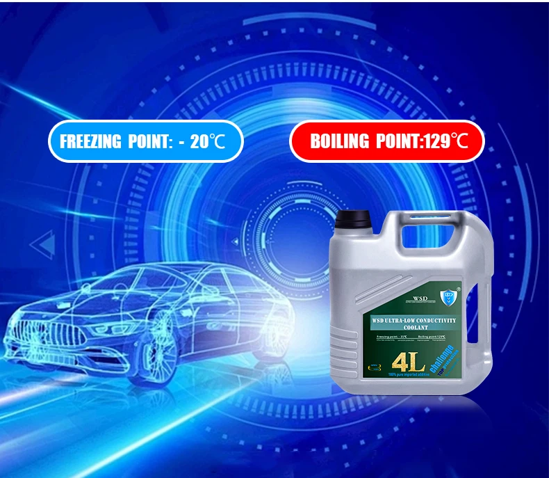 Ultralow Conductivity Coolant Safe And Stable 20 Degrees Celsius