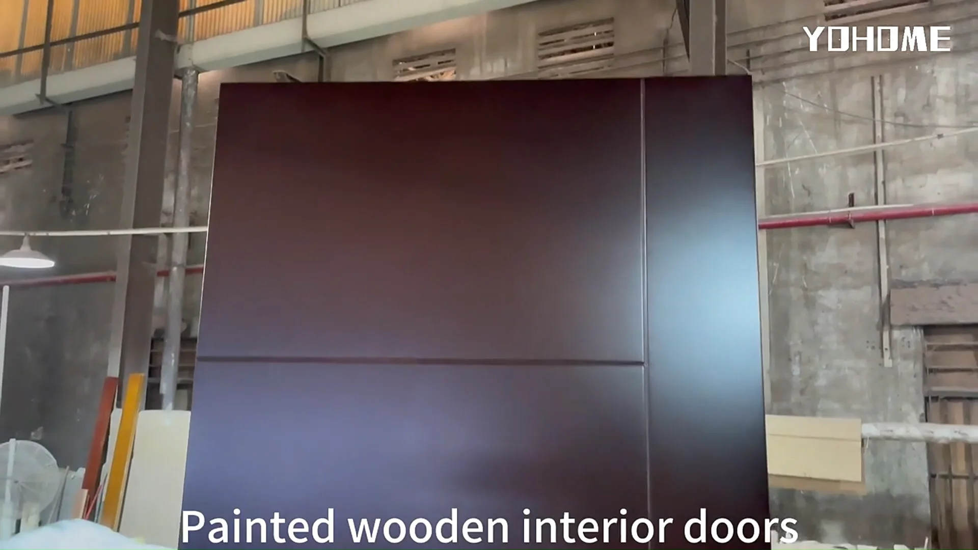 China New Design Solid Teak Wood Fire Rated Door Wooden Internal Modern