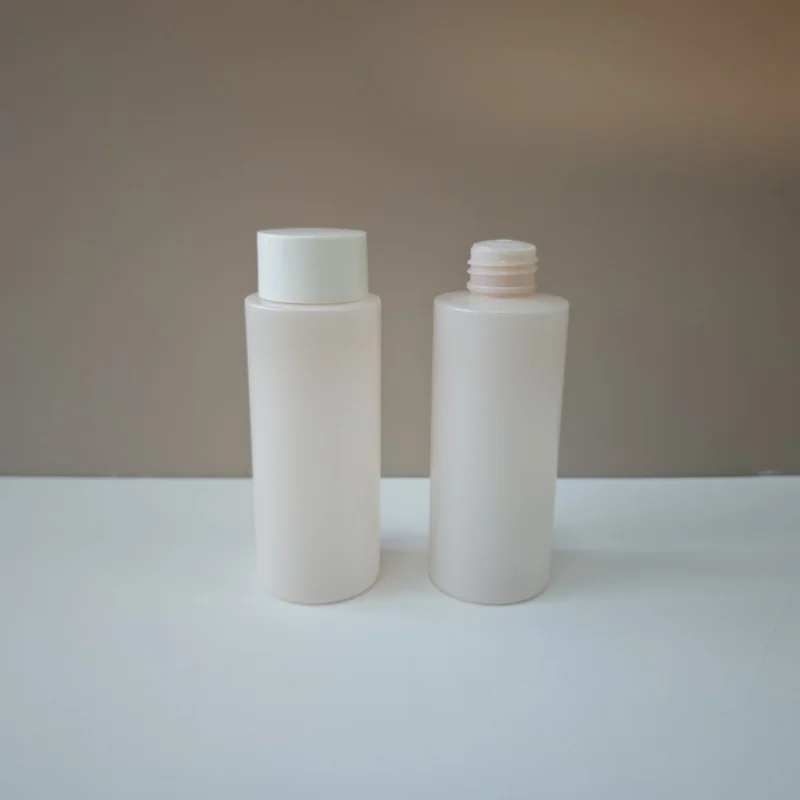 150ml Personal Care Lotion Packaging Bottle Pet Round Extruded Plastic Toner Bottle