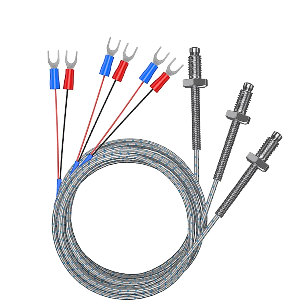 可定制K型热电偶温度传感器2米尾线0 ~ 600摄氏度范围OEM支持