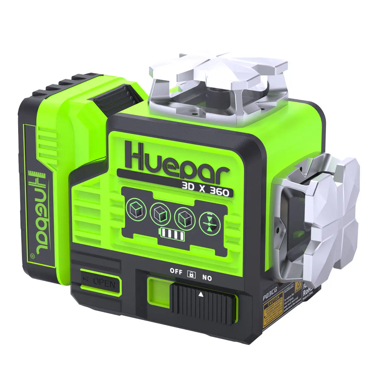 Huepar 3D Laser Levels P03DG 12 Line Green Laser Level
