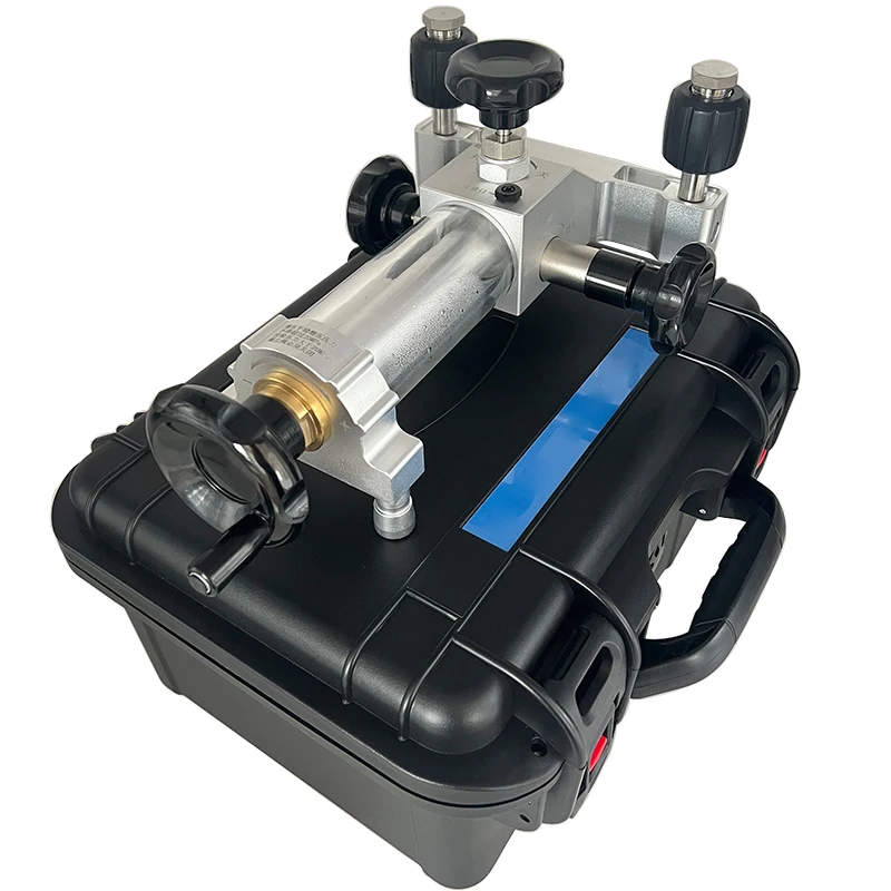 0,08 ~ 60Mpa/70Mpa Tragbare Wasserdruck-Kalibrierpumpe – Detail 1