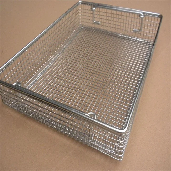 Cestello di scarico in acciaio inox cestello per piatti frutta