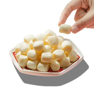 Customizable OEM Toffee Fudge Nostalgic Wedding Souvenir Mints Hard Candy Snacks with Bulk Decorative Filling