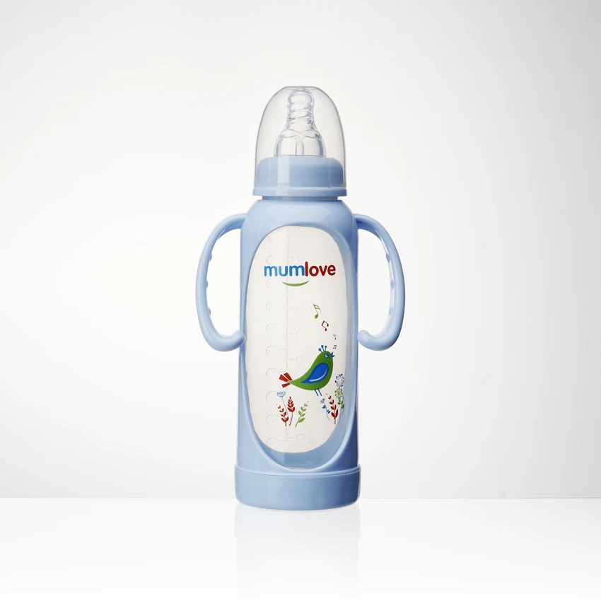 
 Полипропиленовая бутылочка для кормления с ручкой, симпатичный дизайн, фабрика детских товаров  