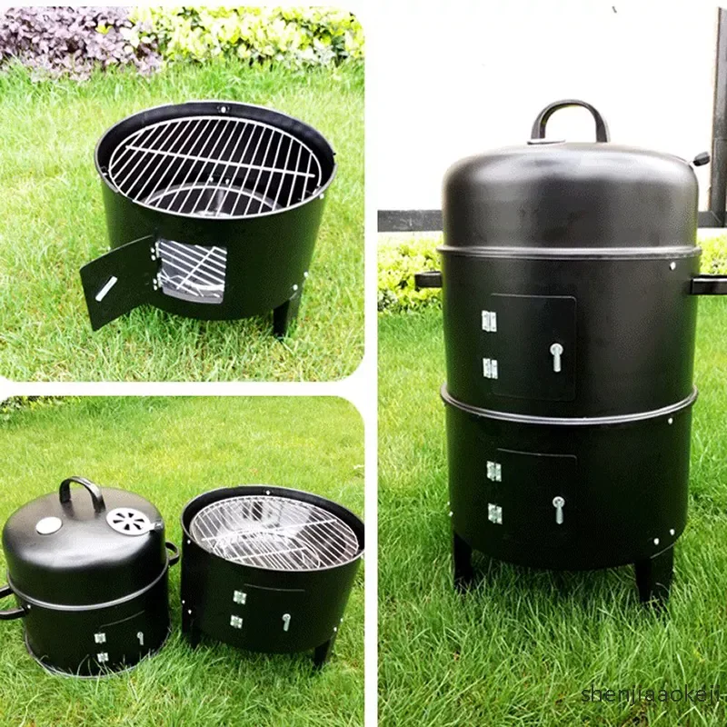 Cold Rolled Steel Cast Iron walmart Korean Charcoal Grill for Outdoor Camping