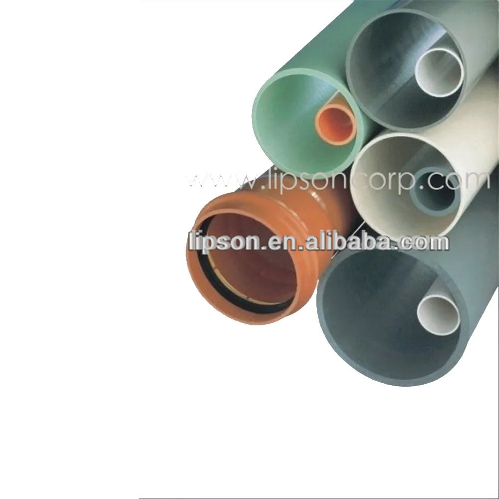 ISO Standard Color Clear PVC Pipes 300mm