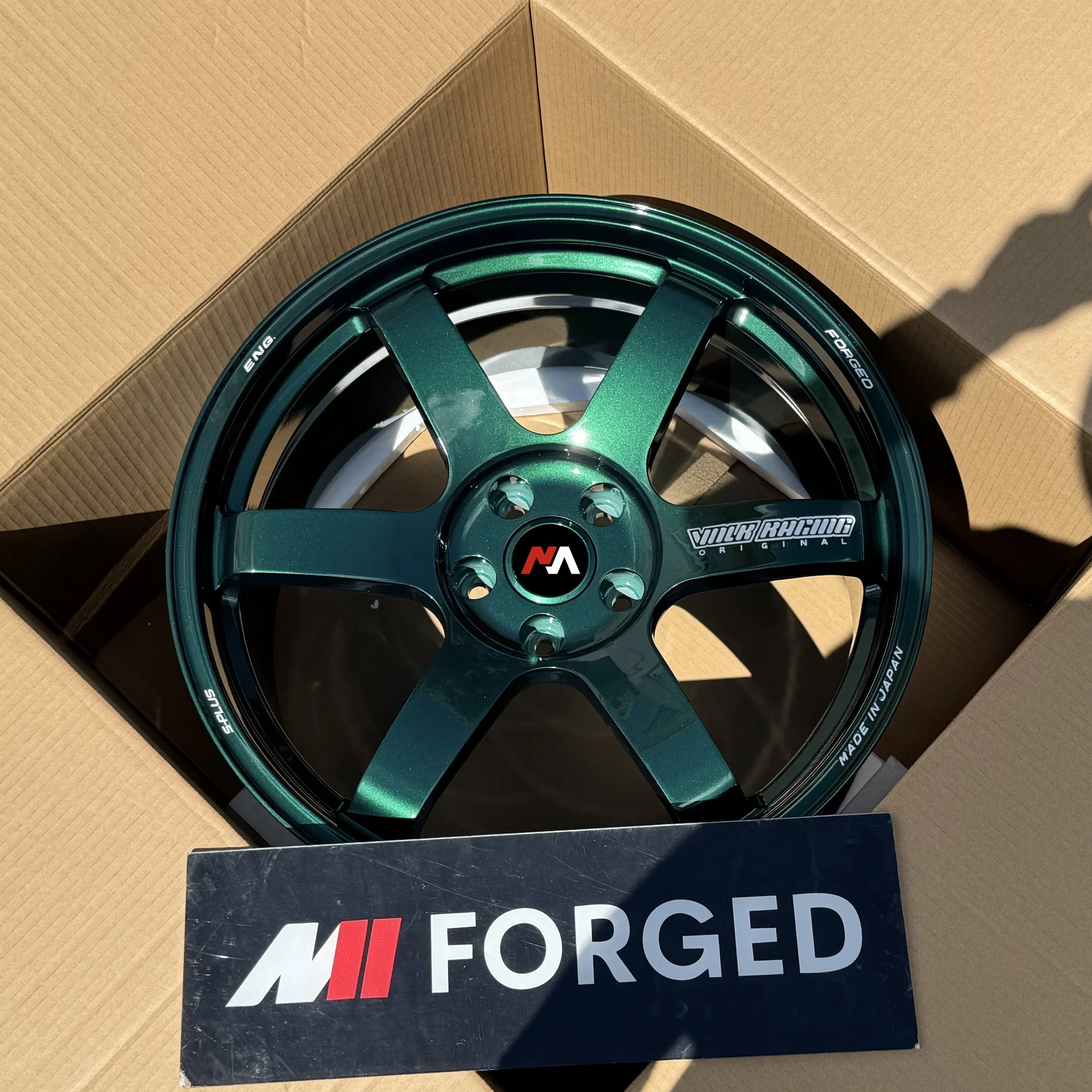 Volk Racing TE37 Saga Racing Green SL 17/18インチホイール 5穴対応
