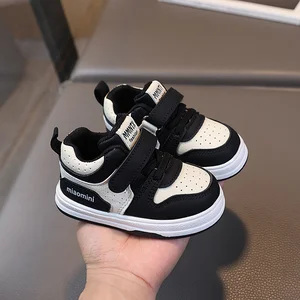 New Design White Children High Top Sneakers Fashion Colorful Kids Footwear for Boys Wholesale Casual Baby Girls Shoes Autumn