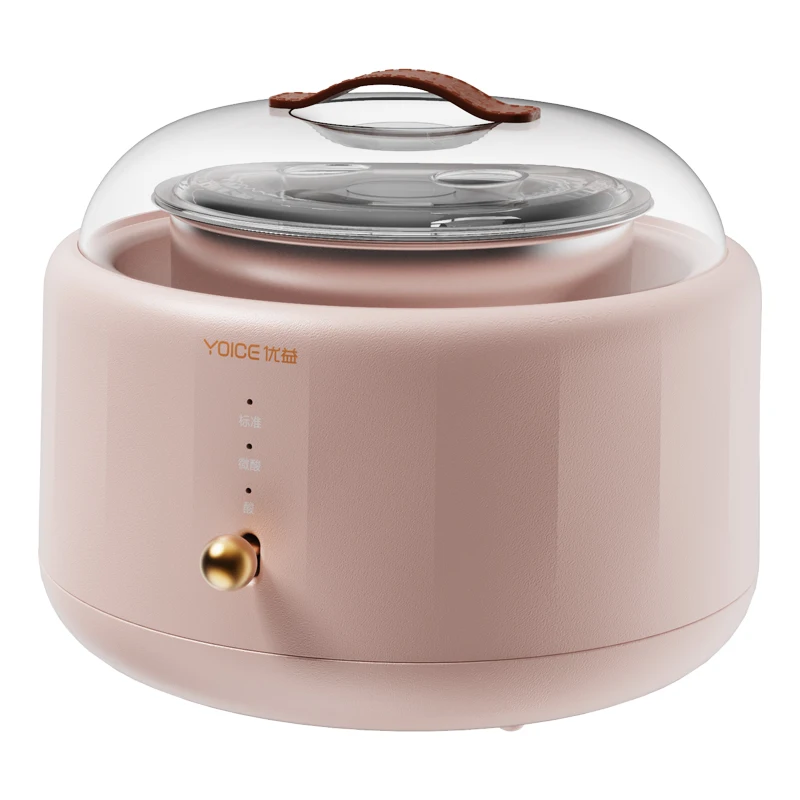 Домашняя портативная Йогуртница oideal, 1 л, розовый цвет