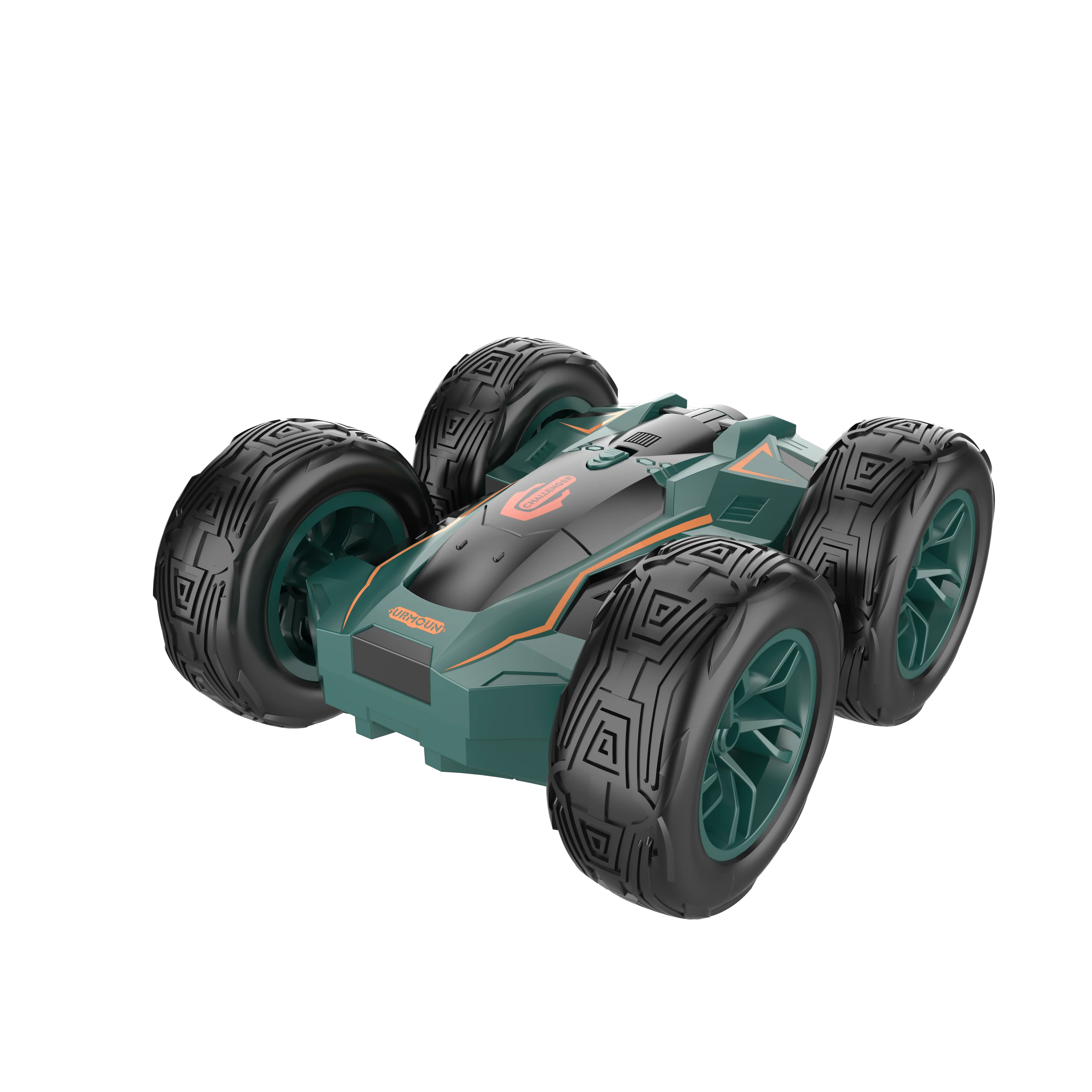 HOSHI-coche giratorio de Control remoto 4x4 para niños, juguete de auto a  Control remoto de 2,4G, doble cara, con ruedas y acrobacia, modelo Tkkj 