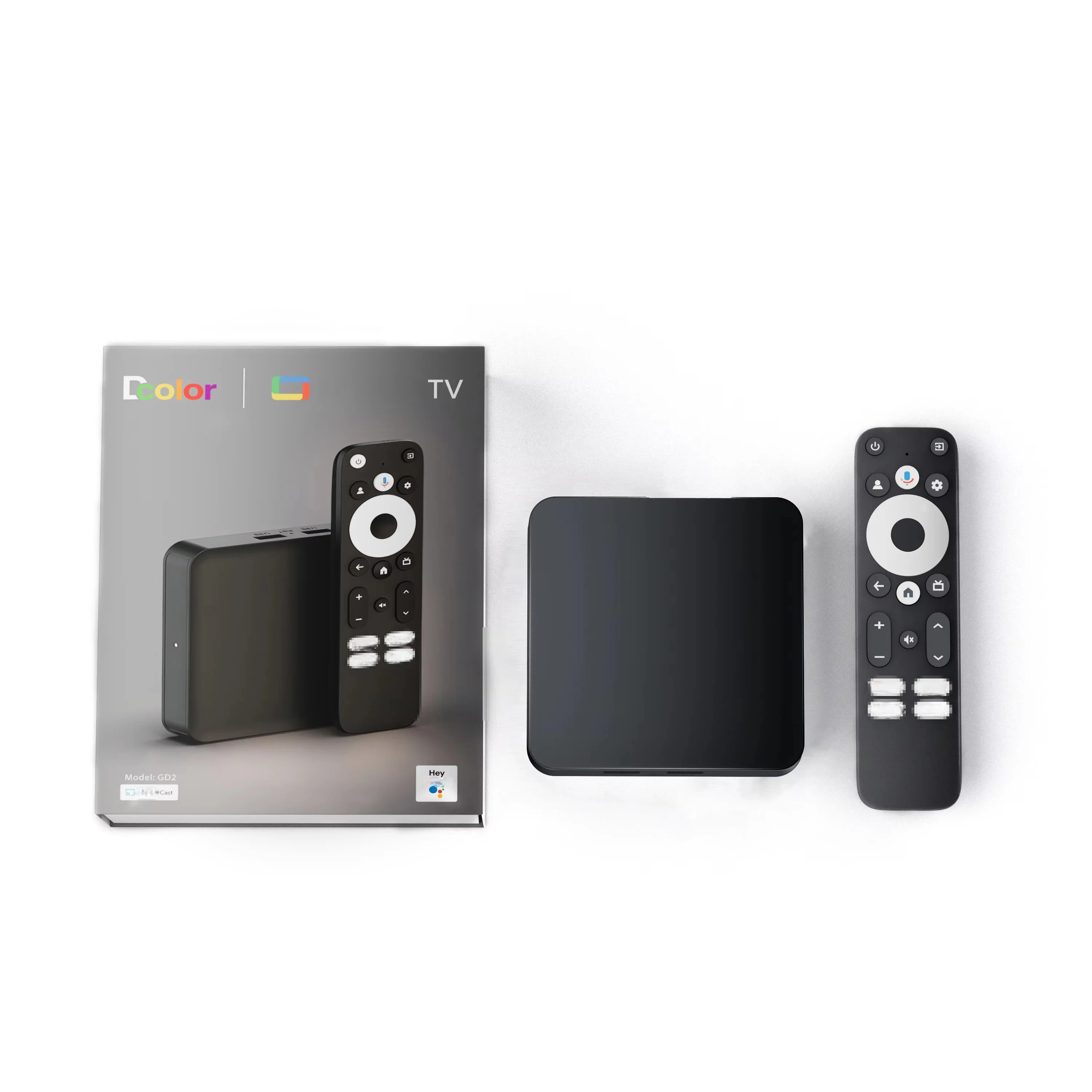 2025 4K GD2 Android TV Box - Multi-Language Support & 32GB Storage