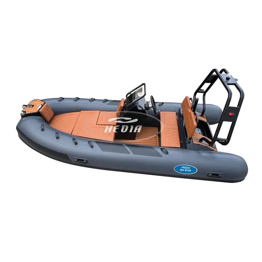 Hot Sell 6 Persons Double Deck 4 Meter Hard Aluminum Fishing Boat With Outboard Engines