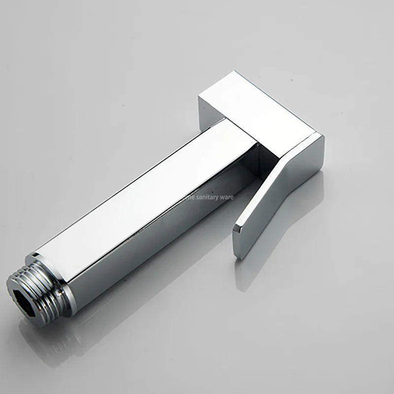 product modern high quality hand held sprayer set with brass bidet spray gun used for bathroom toilet blister packaging-7