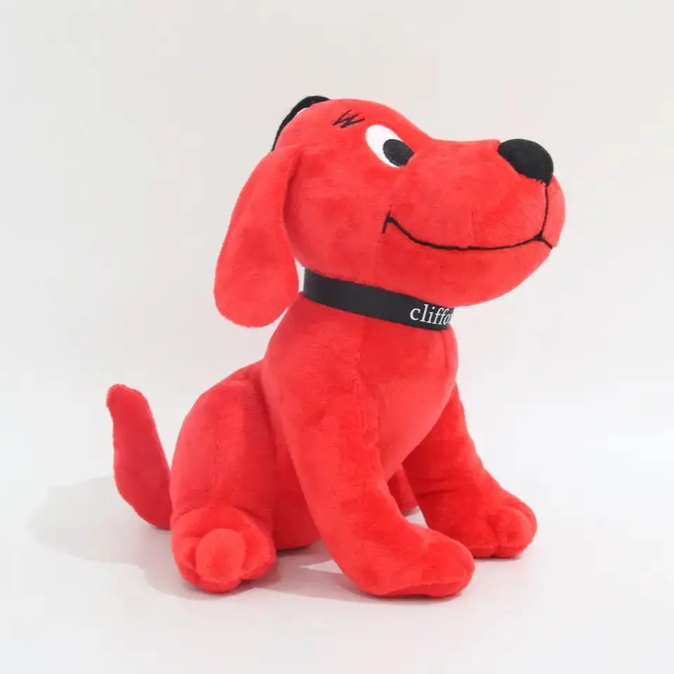 Clifford the Big Red Dog Plush Toy Clifford Dog Custom Funny Cartoon Puppy the Big Red Dog Movie 2022 Soft Stuffed Animal Toys