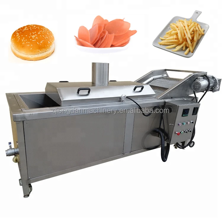 Papad Deep Frying Machine Namak Pare Deep Frying Machine Namkeen Making Machine Potato Chips Fryer