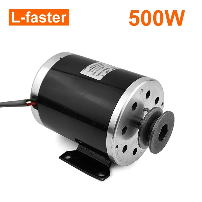 ZY1020 500W DC Brush Motor for Electric Bicycles – 24V, 36V, High