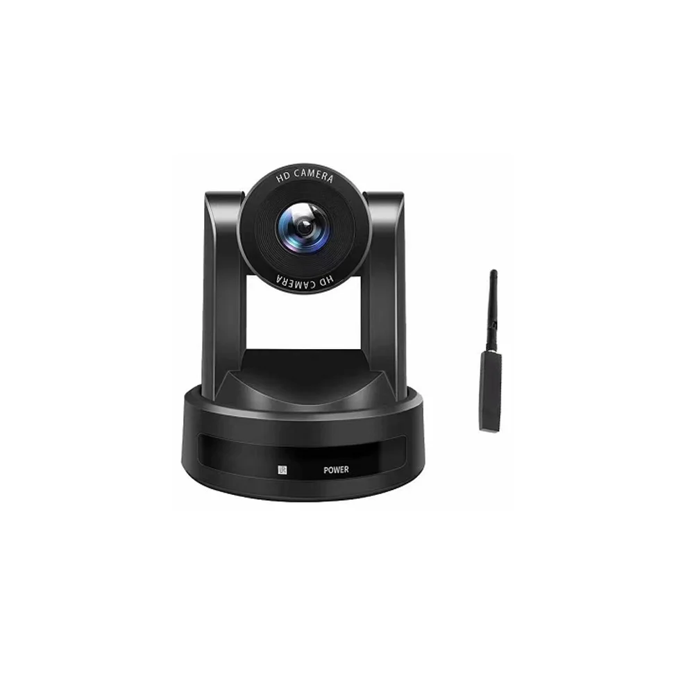 Auto-Tracking 4K Full HD English Video Conference Camera with 3x Live Recording for Education and Conferences