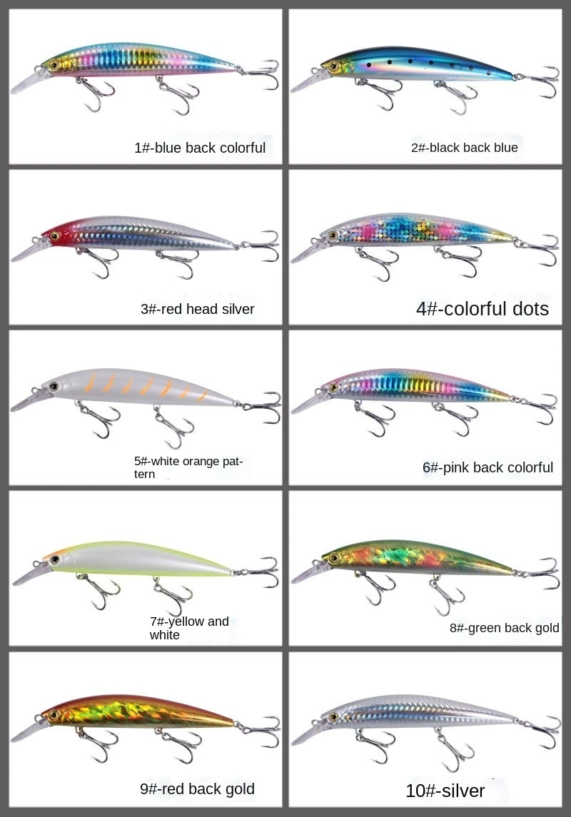 Wholesale 14g/24g/35g Fishing Minnows Bait Bait Peche Senuelo De Pesca Um Pan Sea Fishing