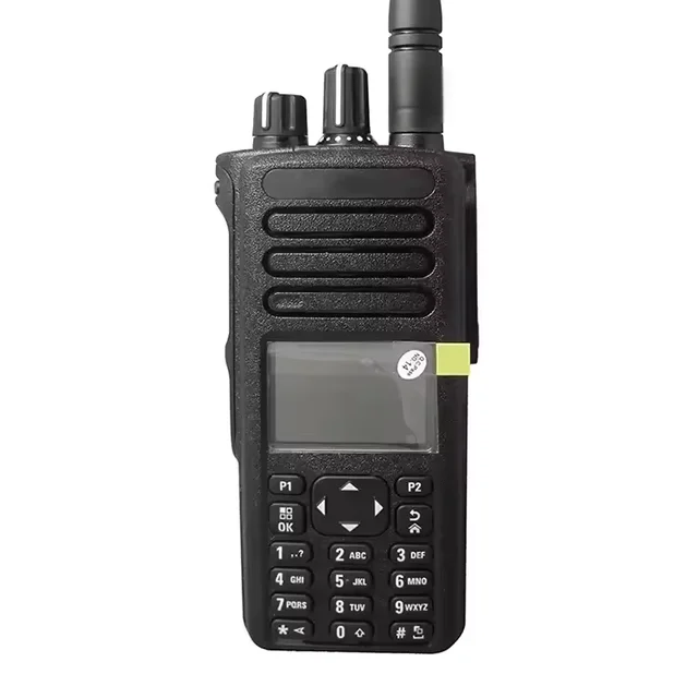 DGP5550 Professional IP57 for Motorola Walkie Talkie VHF/UHF 5W Two-Way for Radio with Li-ion Battery & for Bluetooth