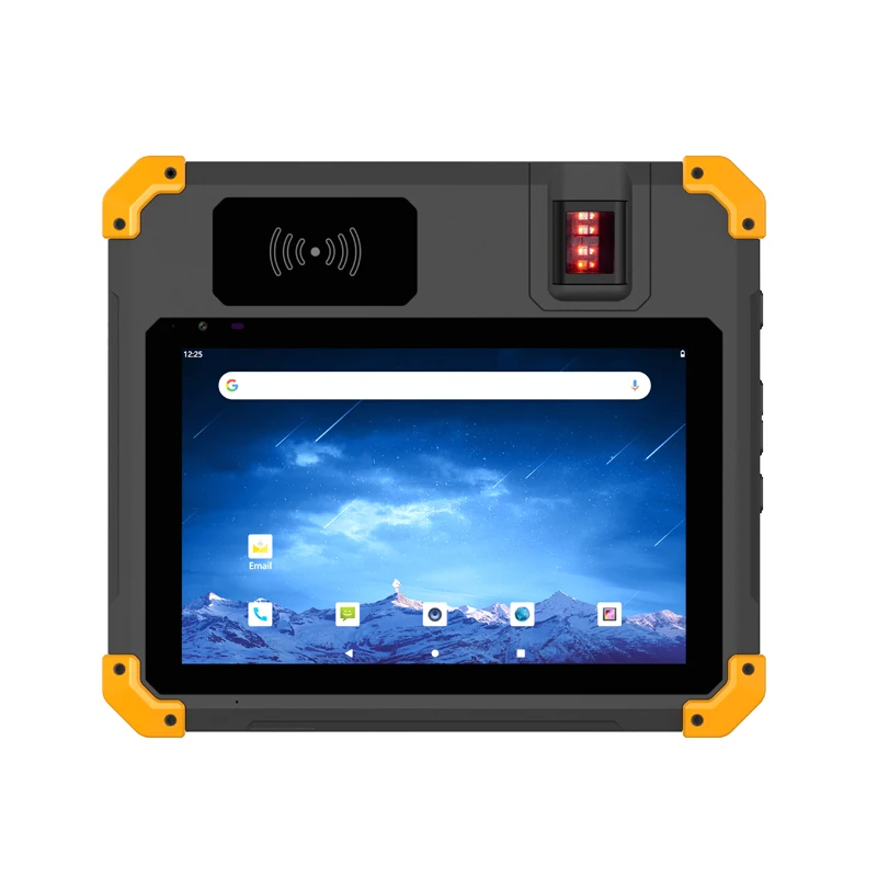 8inch Android 11 Rugged Biometric Tab Election Iris 2d Scanner Tablet