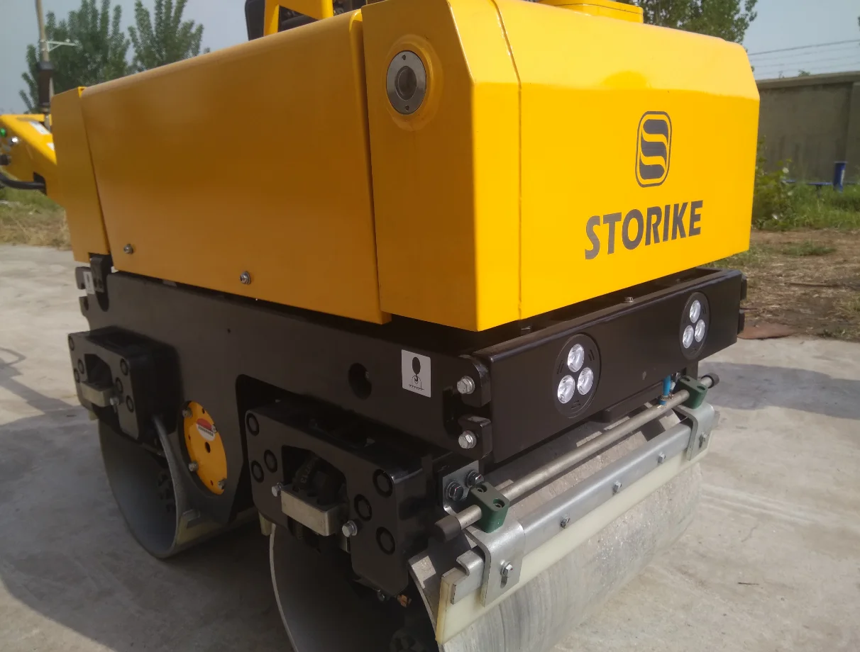 SVH60 600kgs Full Hydraulic Road Roller Walk Behind Electronically Single Drum Road Roller Asphalt Vibrating Compactor 1 Ton details