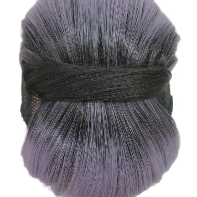 Новинка, Синтетические прямые волосы для наращивания, хвост на шнурке с бахромой челки, шелковистый конский хвост, шелковистые прямые волосы для наращивания