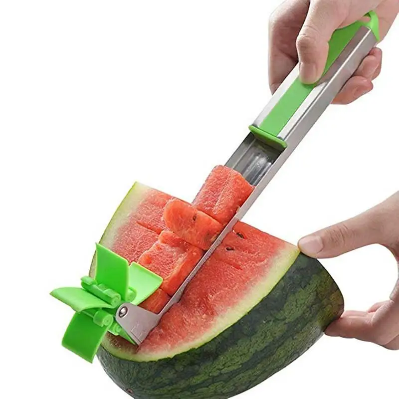 Watermelon Windmill Cutter Slicer Weetiee Auto Stainless Steel Melon Cuber  Knife - Fun Fruit Vegetable Salad Quickly Cut Tool - Buy Fruit And  Vegetable Cutting Tool,Canned Vegetable Salad,Windmill Cutter Product on  Alibaba.com