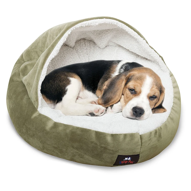 NEW large heavy duty eco friendly modern cute calming luxurious indestructible portable pet dog cat cave bed for cat