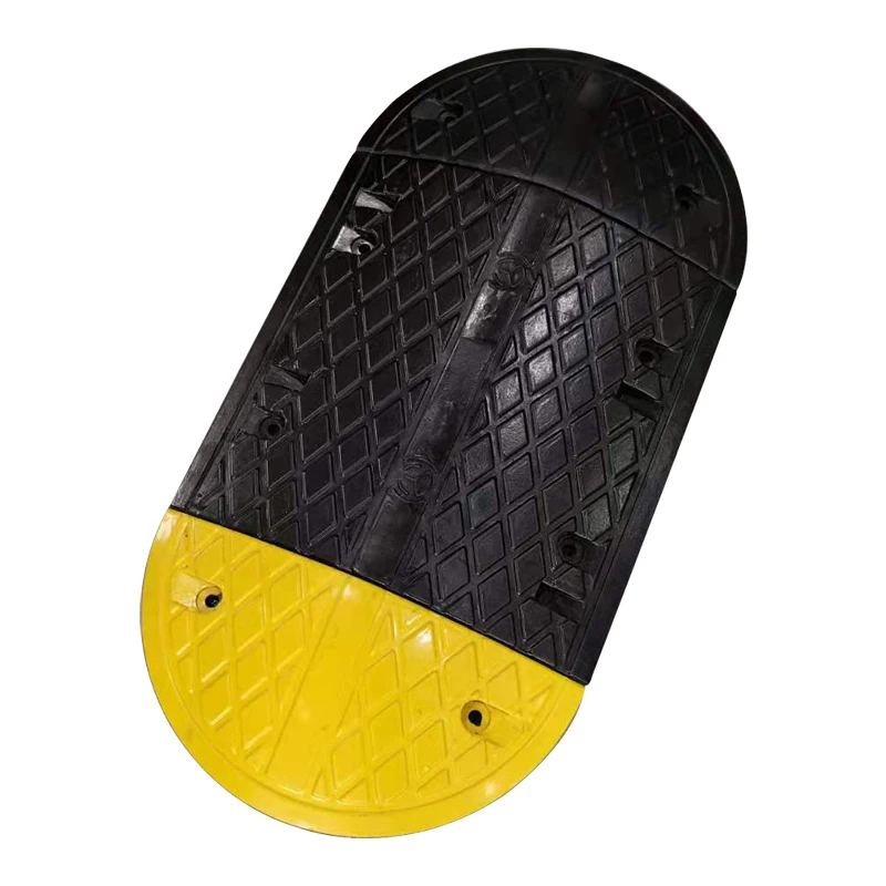 Schwerlast-Stoßdämpfer aus 100 % recyceltem Vollgummi 500*500*75 mm für effektives Verkehrsmanagement