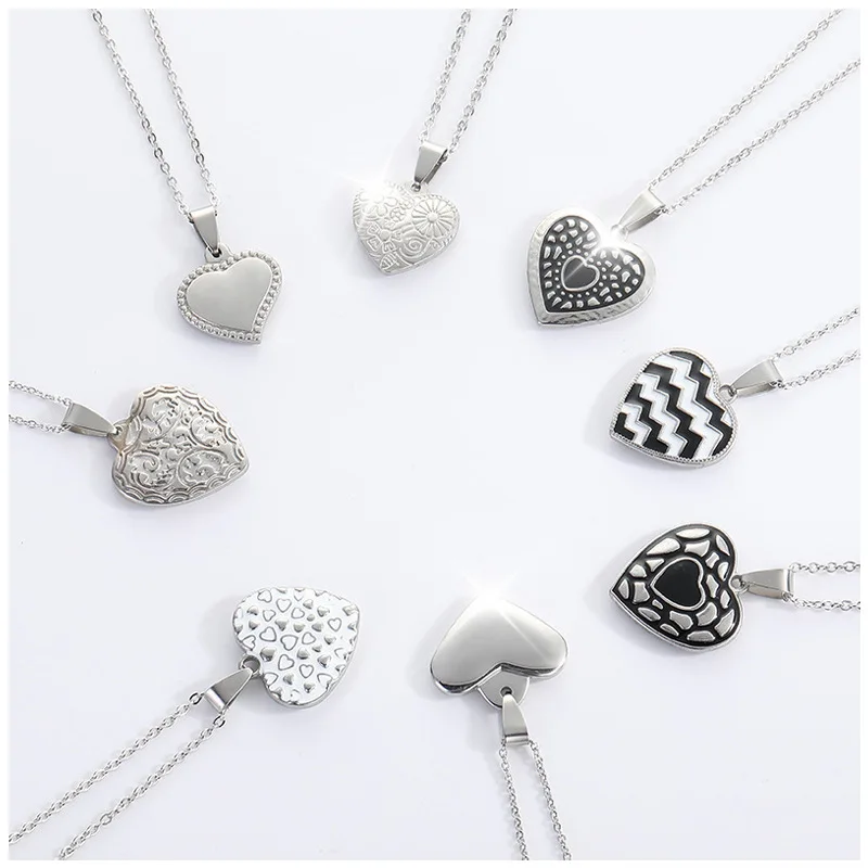 Pendant Stainless Steel Necklace 
