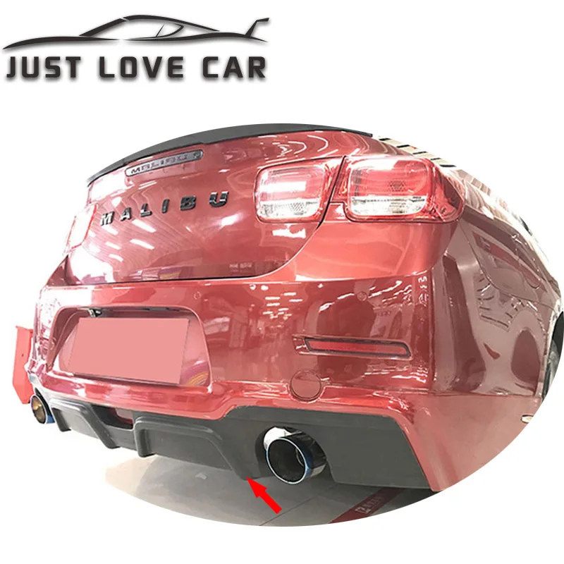 CAR BODYKIT for 2012 2013 2014 CHEVROLET MALIBU BODY KIT FRONT BUMPER LIP REAR BUMPER LIP DIFFUSER SIDE SKIRTS