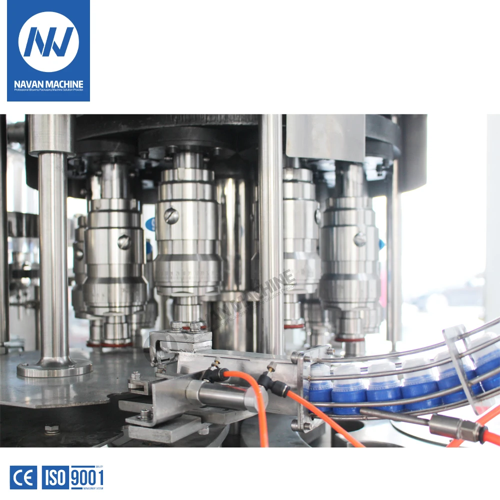 Full Complete Automatic Rinsing Filling Capping Three in One Machine for Beer Production Line With PET Bottle manufacture