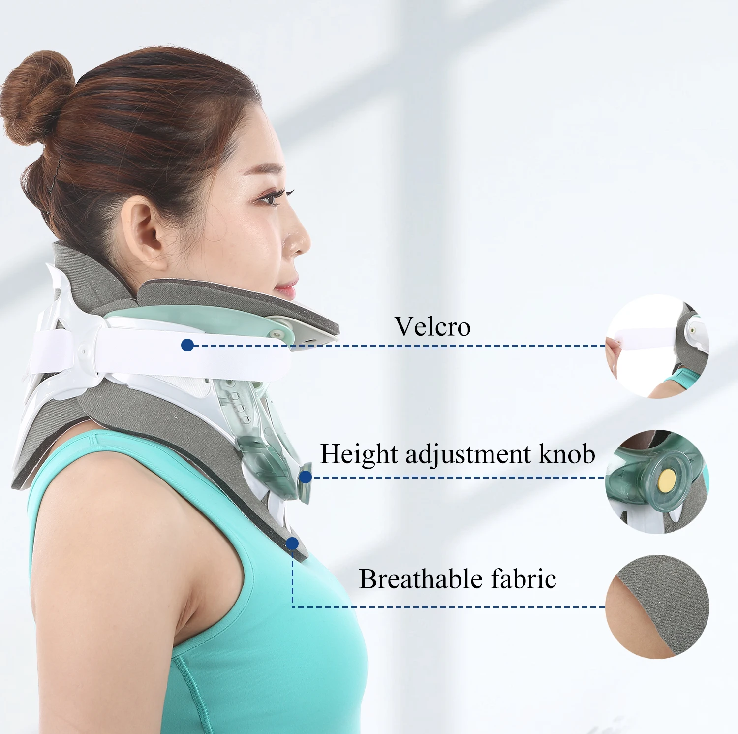 Adjustable Neck Support Medical Neck Brace Philadelphia Cervical Collar