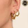 Deux paires d'or