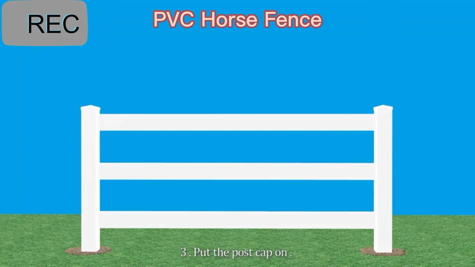 Rails Horse Fence White Pvc Vinyl Horse Fence Posts Made In Chiina Farm